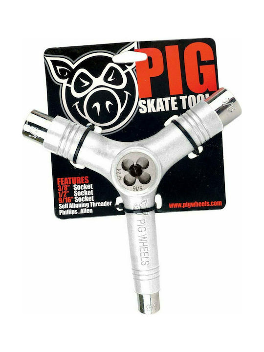 Pig Wheels Pig Tool White