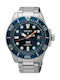 Seiko Prospex Padi Men's Watch 43.5mm Solar with Silver Metal Bracelet