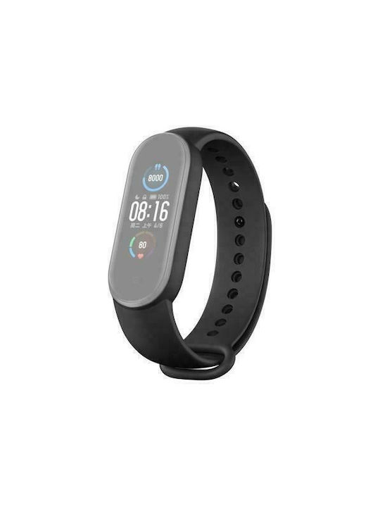 Xiaomi Λουράκι Μαύρο (Mi Smart Band 5/Mi Smart Band 6)