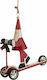 Santa Claus Red 11x10x3cm St. Scooter