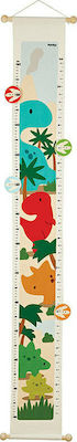 Plan Toys Height Rod Δεινόσαυροι Wooden Multicolour