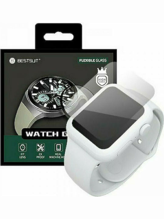 Bestsuit Flexible Nano Glass Tempered Glass για το Apple Watch 44mm 1τμχ