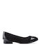 Clarks Un Blush Cove Lederne Damen Ballerinas in Schwarz Farbe