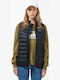 Women's Short Puffer Jacket for Winter Black