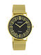 Oozoo Watch with Gold Metal Bracelet