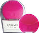 Forever Lina Mini 2 Cleansing Silicone Facial Cleansing Brush Fuchsia