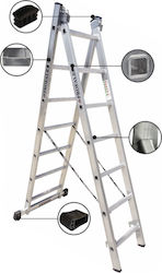 Profal Scară Dublă Din Aluminiu 2x12 Profal Scară Dublă Din Aluminiu 2x12