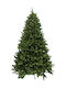 Imperial Christmas Green Tree with Metallic Base and Built in Branches H210cm