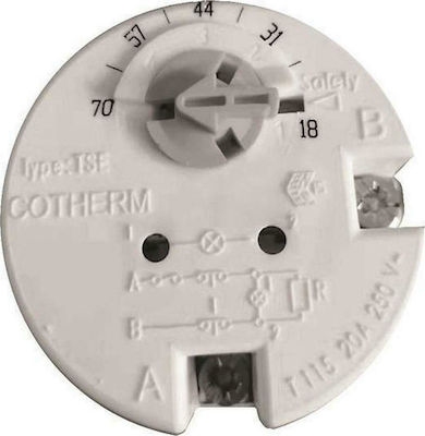 Eurolamp Thermostat for Electric Water Heater