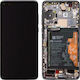 Οθόνη mit Touch-Mechanismus und Rahmen für Huawei P40 (Schwarz)