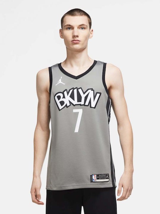 Kevin Durant Brooklyn Nets Statement Edition 2020 Ανδρική Φανέλα Εμφάνισης Μπάσκετ