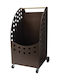 Zogometal K50 Металик Дървени Товарни Колички 40x43x90см Меден