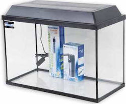 Resun Fish Aquarium Capacity 65lt with Heater, Filter and 30x60x46cm. Black