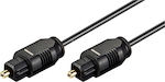 Goobay Optical Audio Cable TOS male - TOS male Μαύρο 10m (50938)