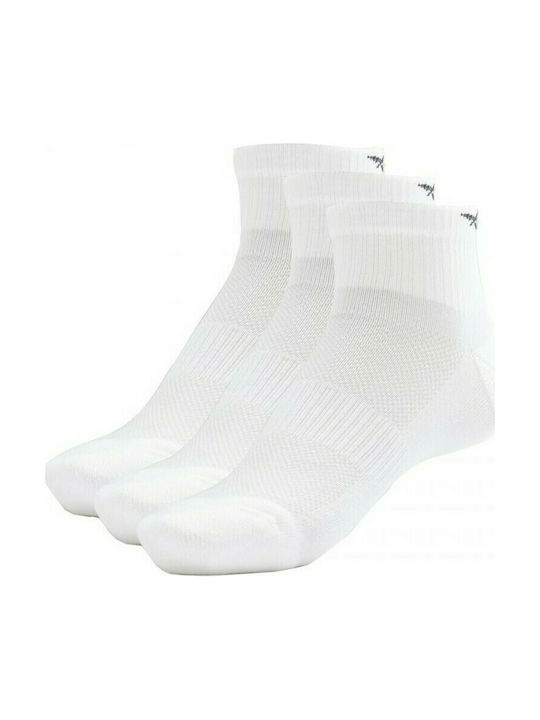 Reebok Active Foundation Αθλητικές Κάλτσες Λευκές 3 Ζεύγη