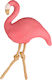 Bizzi Growin Διακοσμητικό Μαξιλάρι Κούνιας Flora Flamingo Ροζ 26x35cm