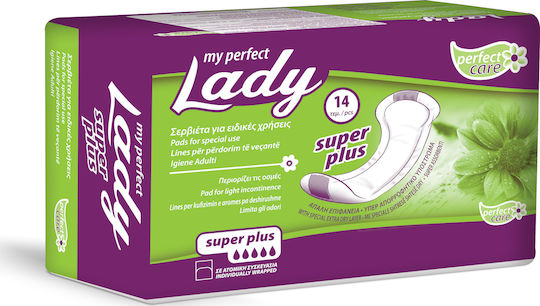 Incontinence Pads Super Plus 14 Pieces Perfect Care Special Uses