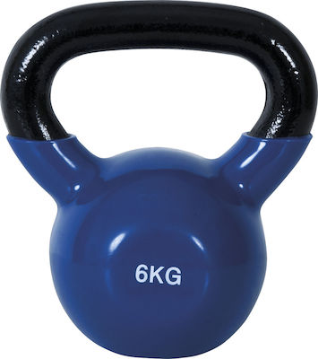 Amila Kettlebell Βινυλίου 6kg Μπλε