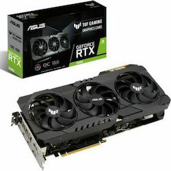 Asus GeForce RTX 3080 10GB GDDR6X TUF Gaming OC Κάρτα Γραφικών