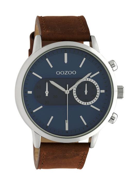 Oozoo Timepieces Ανδρικό Ρολόι 50mm Χρονογράφος...
