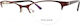 Escape Eyewear Γυναικείος Σκελετός Κόκκινος ES1...