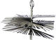 Sit Square Metallic Chimney Cleaning Brush 200x...