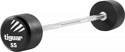 Tiguar Straight Fixed Weight Bar 55kg Length 90cm