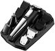 Kemei Set Wiederaufladbar Haarschneidemaschine Schwarz KM-8601