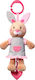 Babyono Hanging Baby Toy for Car with Music Julia Bunny