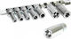Force Nüsse Torx Lange mit Vierkant-Antrieb 1/2" Set 8Stück