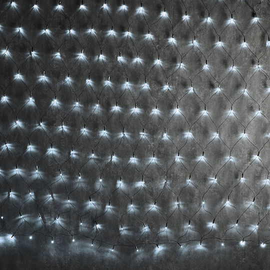 240 Lights LED 2m. x 150cm Cold White type Net 1pcs