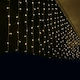240 Светлини LED 2m. x 100бр Топъл бял тип Завеса 1бр