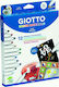 Giotto Decor Materials Σετ Μαρκαδόροι για Ξύλο, Γυαλί και Δέρμα 12τμχ