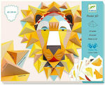 Djeco Children's Craft Build with Paper 3D Lion