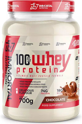 Immortal Nutrition 100% Whey Protein Whey Protein with Flavor Chocolate 700gr