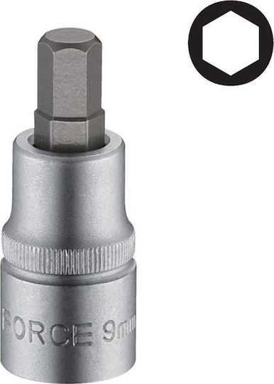 Force Socket 1/2" Allen Walnut with Allen Head and Socket 1/2'' H12x55mm