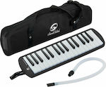 Soundsation Melodica 32 Keys Melody Key 32 Black