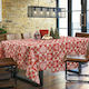 Das Home Christmas Plastic Tablecloth Ornament L220xW140cm