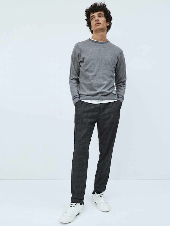 Castle Trousers in Regular Fit Charcoal