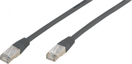Vivanco U/UTP Cat.5e (Gigabit) Мрежов Кабел Ethernet 25м Черен