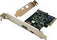 Powertech PCIe Erweiterungskarte mit 2 Typ-C / USB 3.1 Anschlüssen