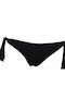 Rock Club BP-1090 Bikini Brasilien mit Schnürchen Schwarz BP1090.BLACK