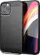 Hurtel Carbon Back Cover Σιλικόνης Μαύρο (iPhon...