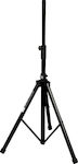 Tele PA Speaker Tripod height 120-200cm in Black Color