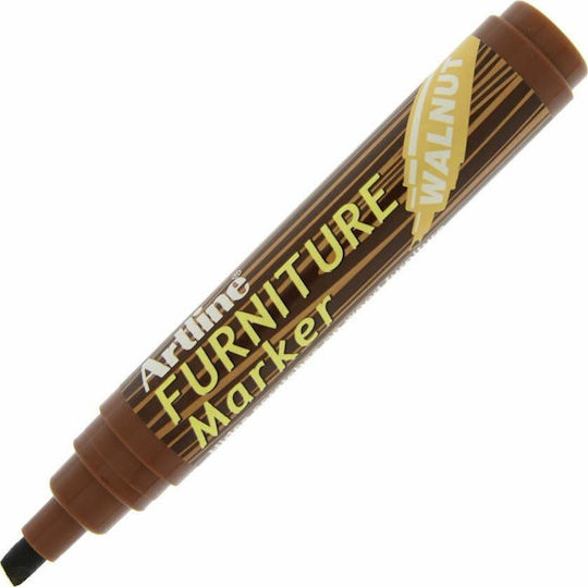 Artline Furniture Marker EK-95 Маркер Кафяв Неизбежен Ремонт за Дърво Мебели Орех 2.0-5.0mm