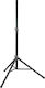 Konig & Meyer 21450 Tρίποδο Ηχείων PA ύψους 127-193cm σε Μαύρο Χρώμα