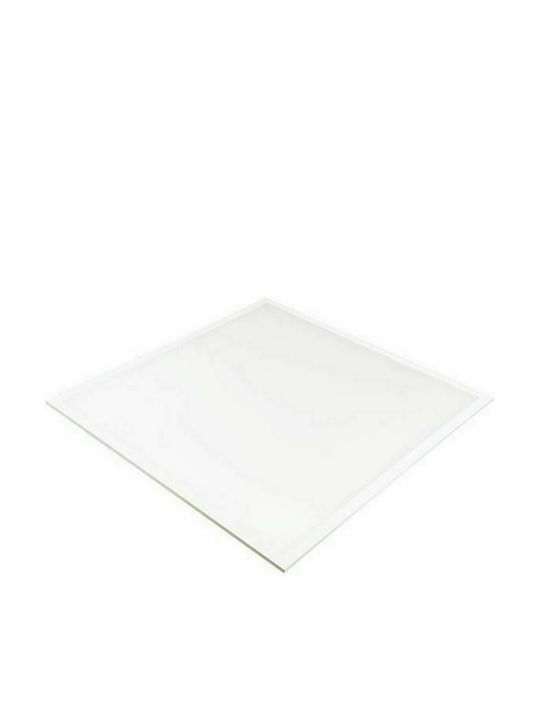 Eurolamp Square Recessed LED Panel 40W with Natural White Light 60x60cm