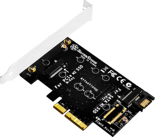Silverstone Placă PCIe În Port M.2