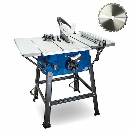Scheppach HS100S Bandsäge mit Leistung 2000W, Sägeblattdurchmesser 250mm & Schnittgeschwindigkeit 6500Umdrehungen pro Minute