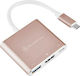 Silverstone EP08 USB-C / USB-A Docking Station ...